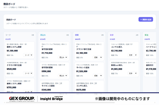 開発中 操作画面