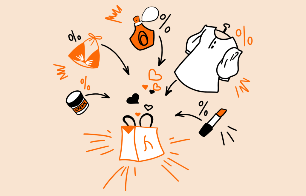 店頭販促のイメージ