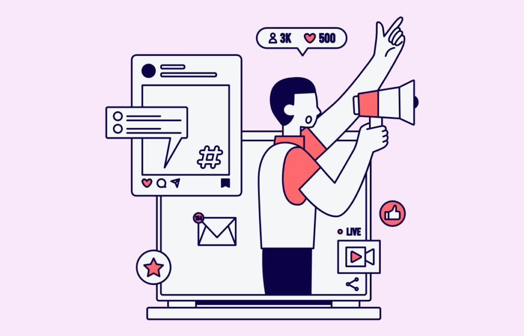 デジタルマーケティングのイメージ